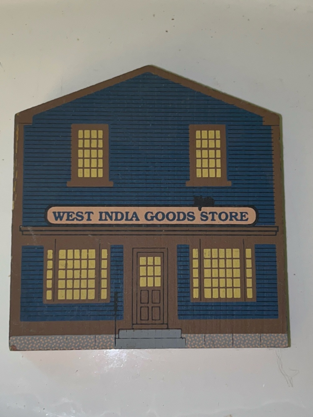 1989 Cat's Meow Village Market Street Series “West India Goods Store”